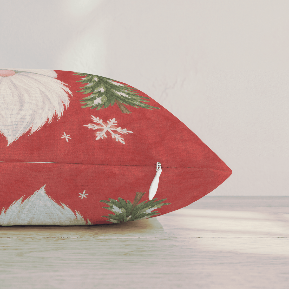 Gnome for the Holidays Throw Pillow throw pillow - Hillcroft Home