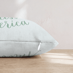 God Bless America Throw Pillow - Hillcroft Home