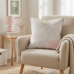 Gold Starburst Scatter Throw Pillow - Hillcroft Home