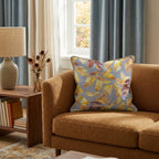 Golden Autumn Leaf Fall Throw Pillow - Hillcroft Home
