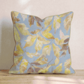 Golden Autumn Leaf Fall Throw Pillow - Hillcroft Home