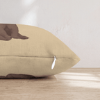 Golden Bear Throw Pillow - Hillcroft Home