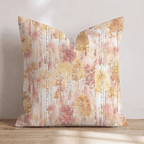 Golden Birch Grove Throw Pillow - Hillcroft Home