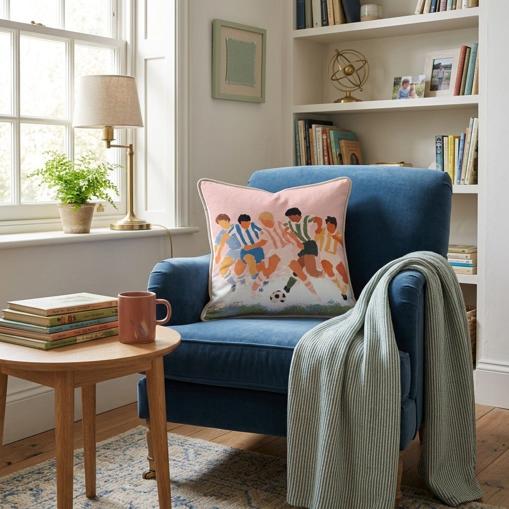 Golden Boot Throw Pillow - Hillcroft Home