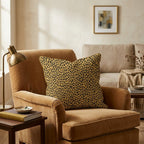 Golden Cheetah Classic Throw Pillow - Hillcroft Home