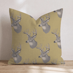 Golden Hour Buck Throw Pillow - Hillcroft Home