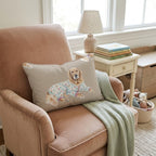 Golden Retriever Christmas Pyjamas Throw Pillow - Hillcroft Home