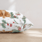 Golden Retriever Holly Throw Pillow - Hillcroft Home