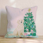 Golden Retriever Nook Throw Pillow - Hillcroft Home