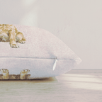 Golden Retriever Play Date Throw Pillow throw pillow - Hillcroft Home