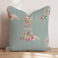 Golden Retriever Sweater Season Throw Pillow - Hillcroft Home
