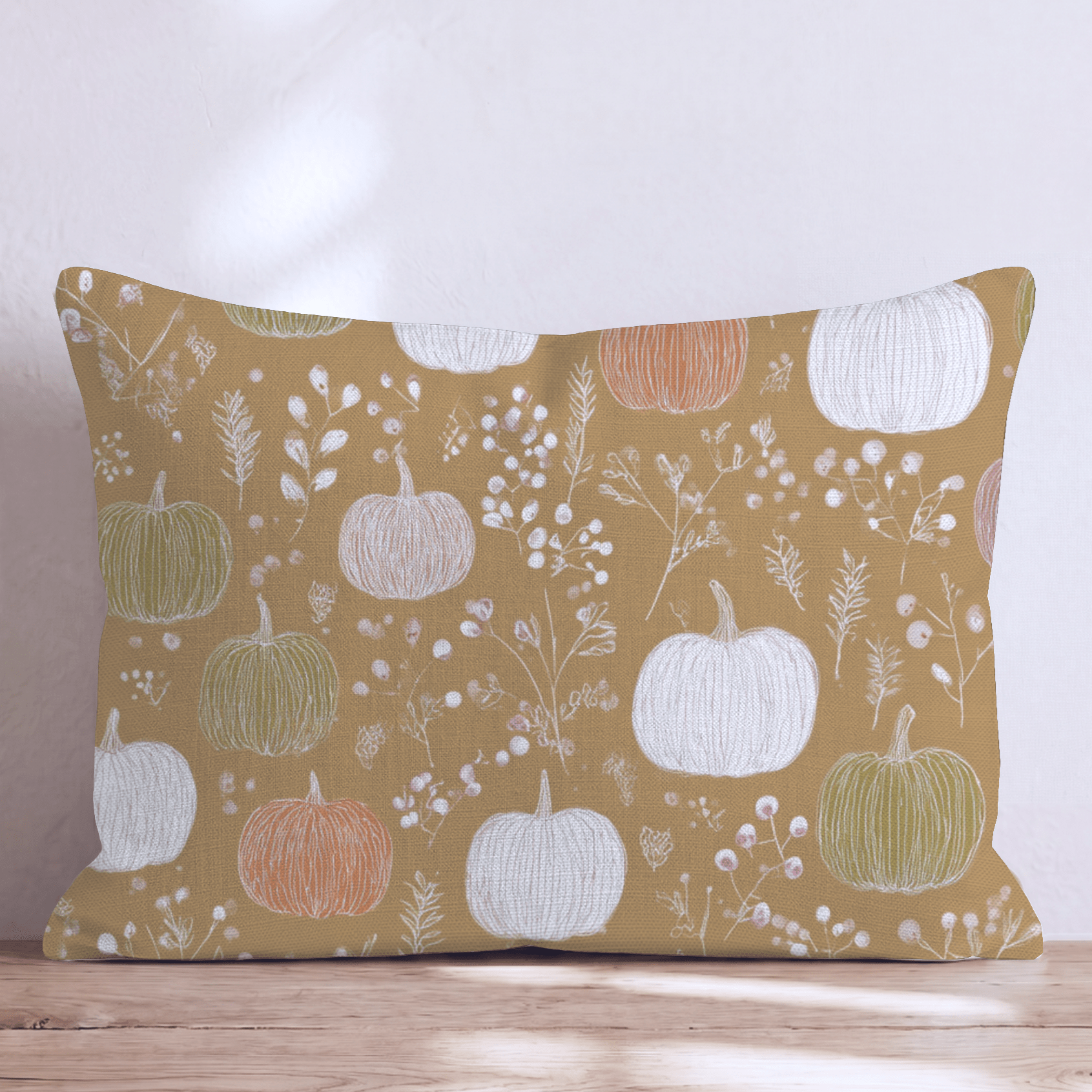 Golden Season Throw Pillow - Hillcroft Home