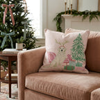 Golden Sleigh Ride Throw Pillow - Hillcroft Home