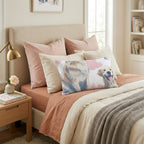 Golden Soul Throw Pillow - Hillcroft Home