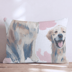 Golden Soul Throw Pillow - Hillcroft Home