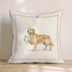 Golden Tumbler Throw Pillow - Hillcroft Home
