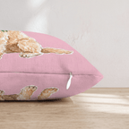 Goldendoodle Berry Wreath Throw Pillow - Hillcroft Home