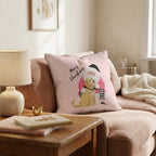 Goldendoodle Christmas Embrace Throw Pillow - Hillcroft Home