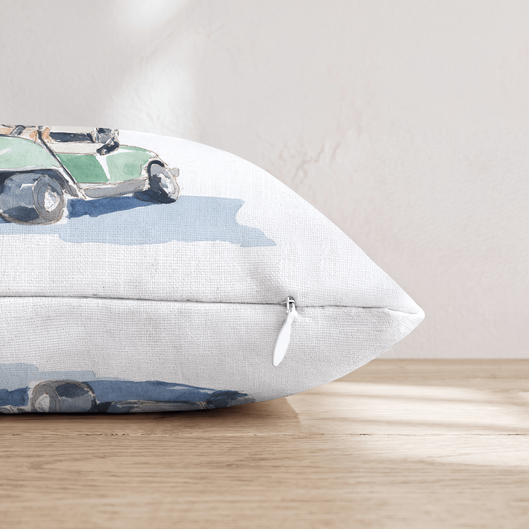 Golf Cart Corgi Throw Pillow - Hillcroft Home