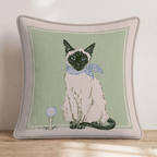 Golf Tee Siamese Throw Pillow - Hillcroft Home