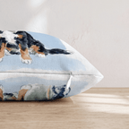 Golf Trip Bernese Mountain Dog Throw Pillow - Hillcroft Home