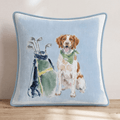 Golf Trip Brittany Throw Pillow - Hillcroft Home