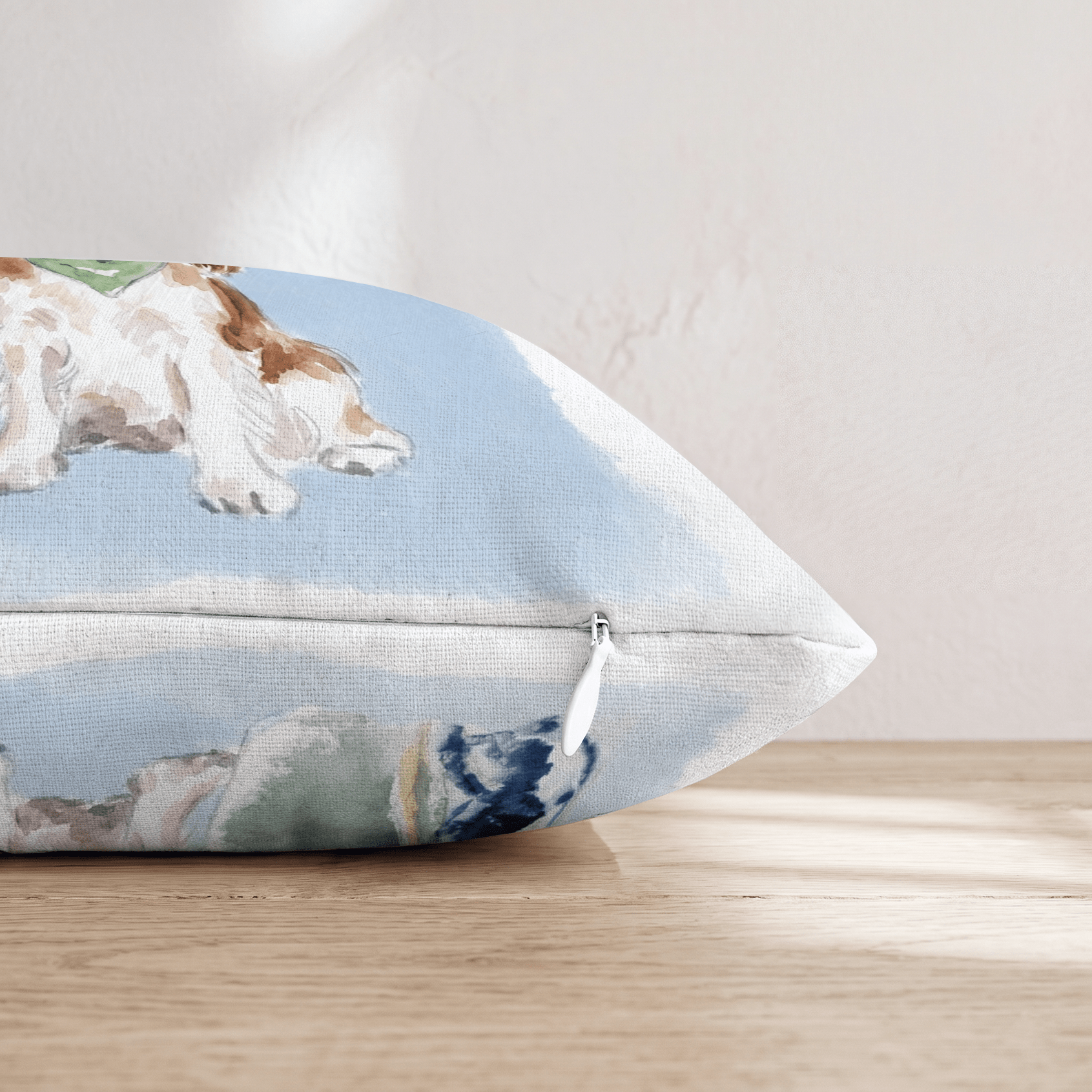 Golf Trip Cavalier King Charles Spaniel Throw Pillow - Hillcroft Home