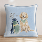 Golf Trip Dachshund Throw Pillow - Hillcroft Home