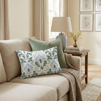 Golf Trip Damask Throw Pillow - Hillcroft Home