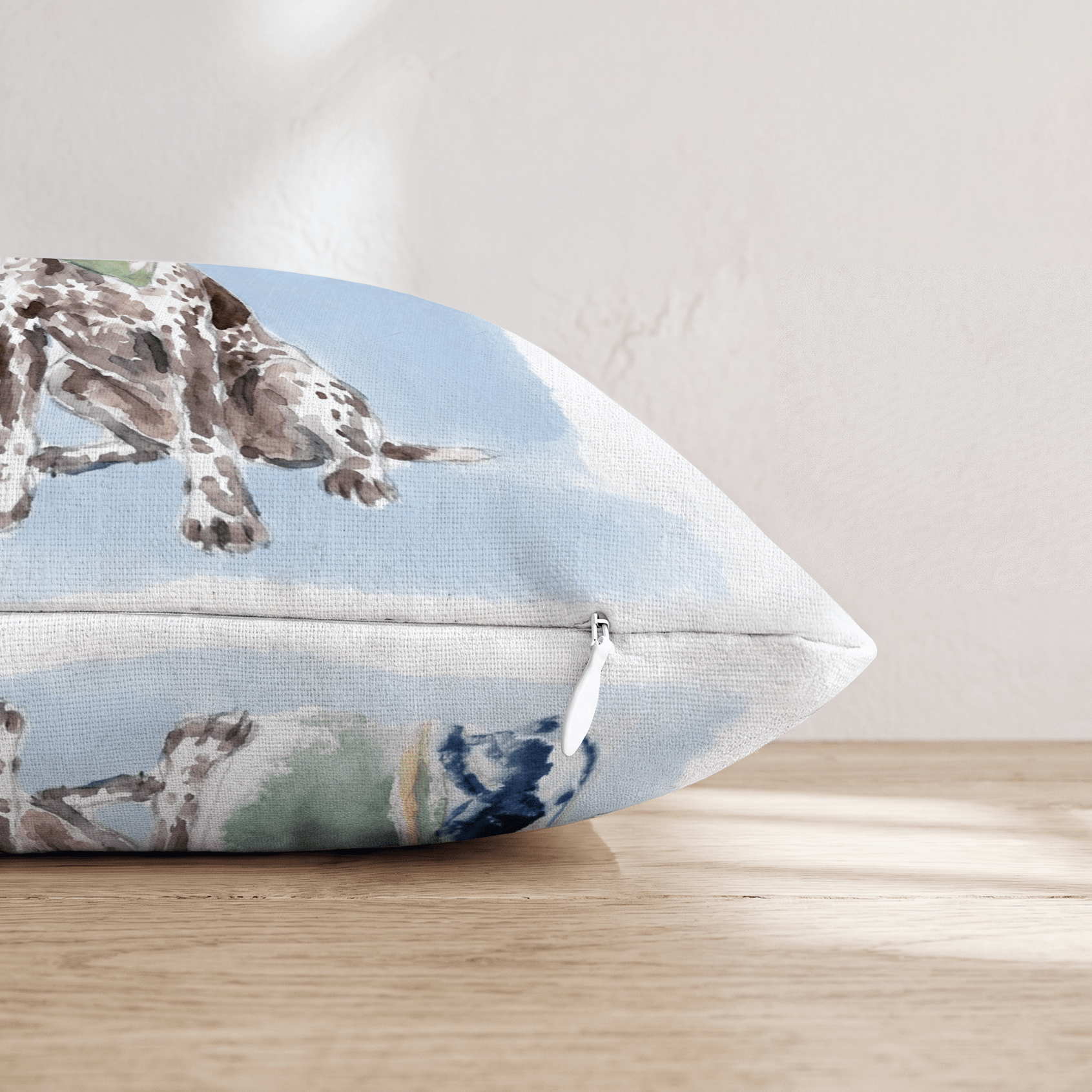 Golf Trip German Shorthaired Pointer Throw Pillow - Hillcroft Home