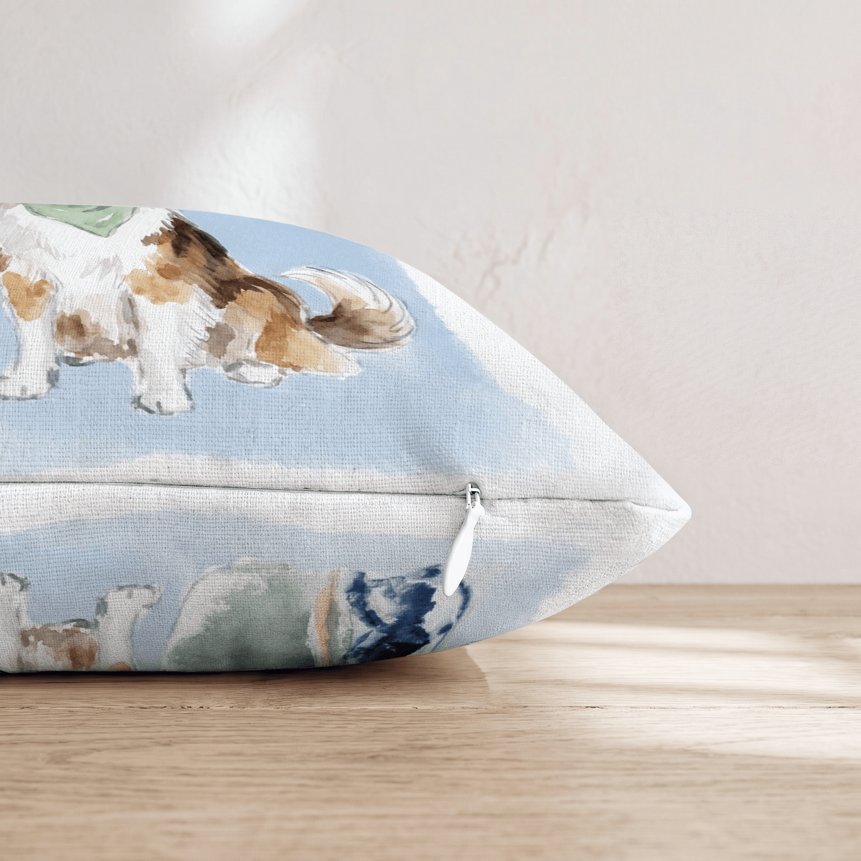 Golf Trip Shetland Sheepdog Throw Pillow - Hillcroft Home