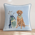 Golf Trip Vizsla Throw Pillow - Hillcroft Home