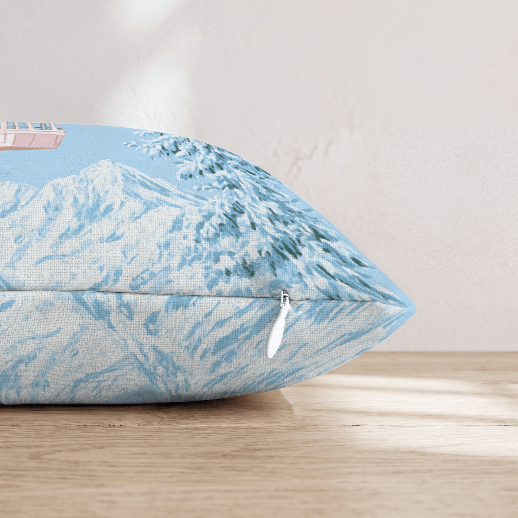 Gondala In The Sky Throw Pillow - Hillcroft Home