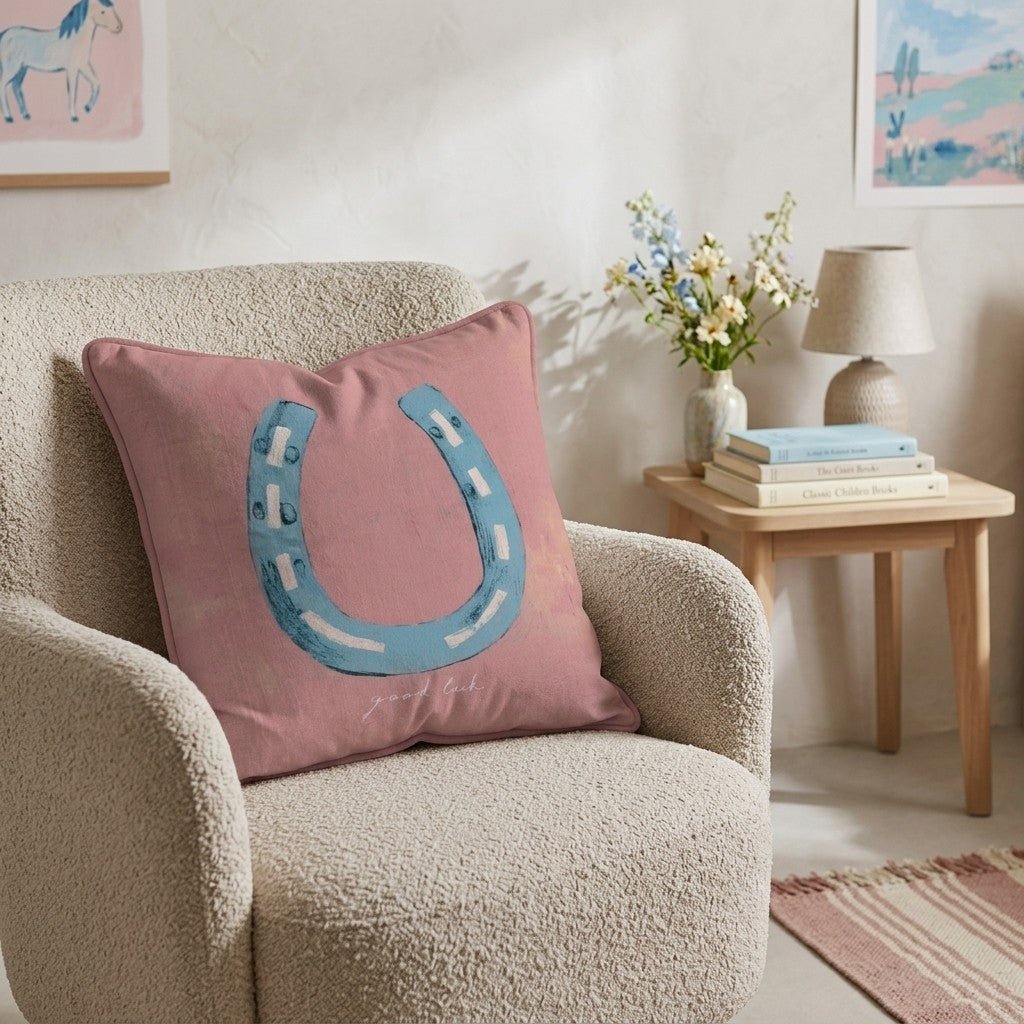 Good Luck Throw Pillow - Hillcroft Home
