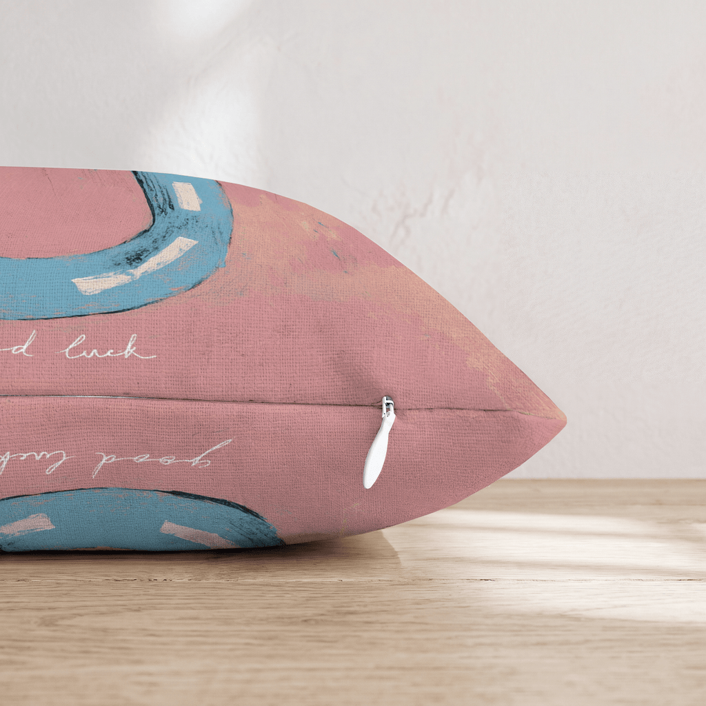 Good Luck Throw Pillow - Hillcroft Home