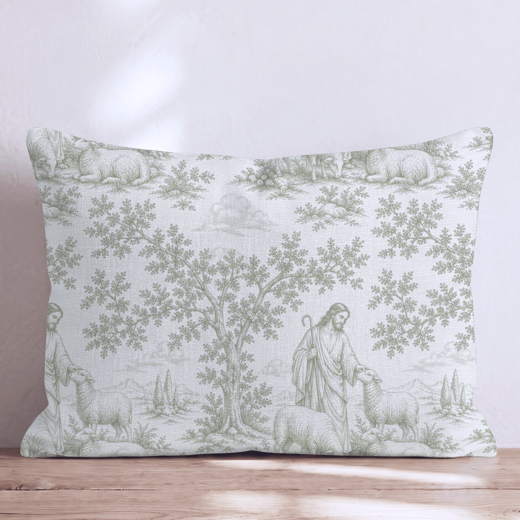 Good Shepherd Throw Pillow - Hillcroft Home