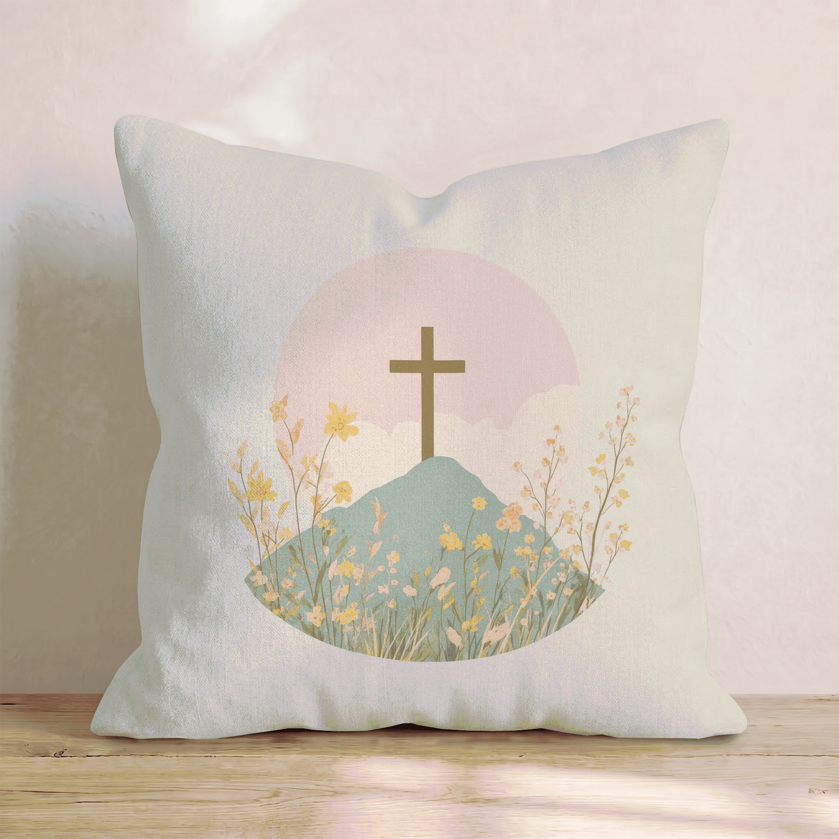 Good Sunday Throw Pillow - Hillcroft Home