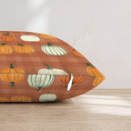 Gourd Gingham Throw Pillow - Hillcroft Home