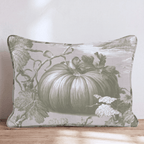 Gourdeous Toile Throw Pillow - Hillcroft Home