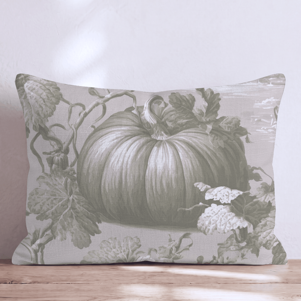 Gourdeous Toile Throw Pillow - Hillcroft Home