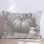 Gourdeous Toile Throw Pillow - Hillcroft Home