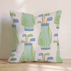 Grab Your Golf Bag Throw Pillow - Hillcroft Home