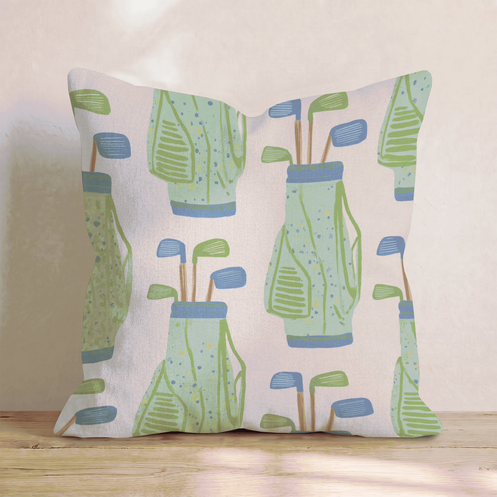 Grab Your Golf Bag Throw Pillow - Hillcroft Home