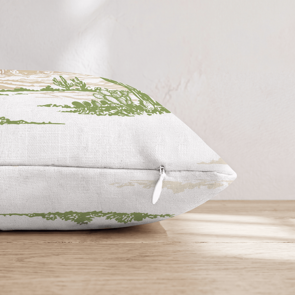 Grand Cactus Throw Pillow - Hillcroft Home