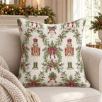 Grand Garland Guard Throw Pillow throw pillow - Hillcroft Home