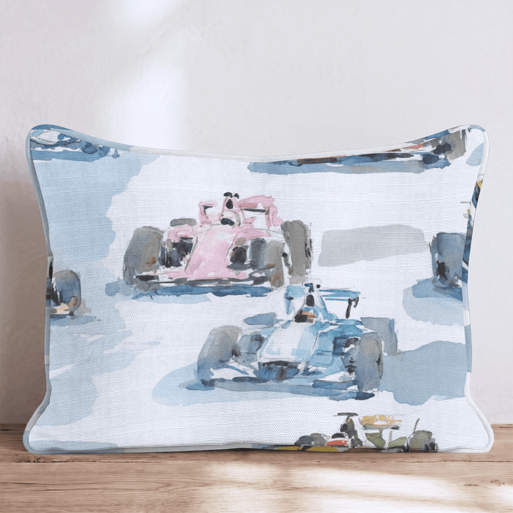 Grand Prix Throw Pillow - Hillcroft Home