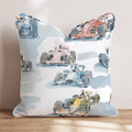 Grand Prix Throw Pillow - Hillcroft Home