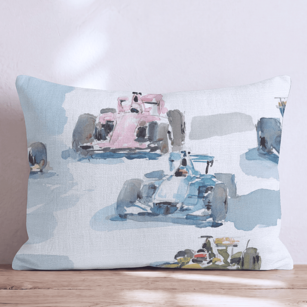 Grand Prix Throw Pillow - Hillcroft Home