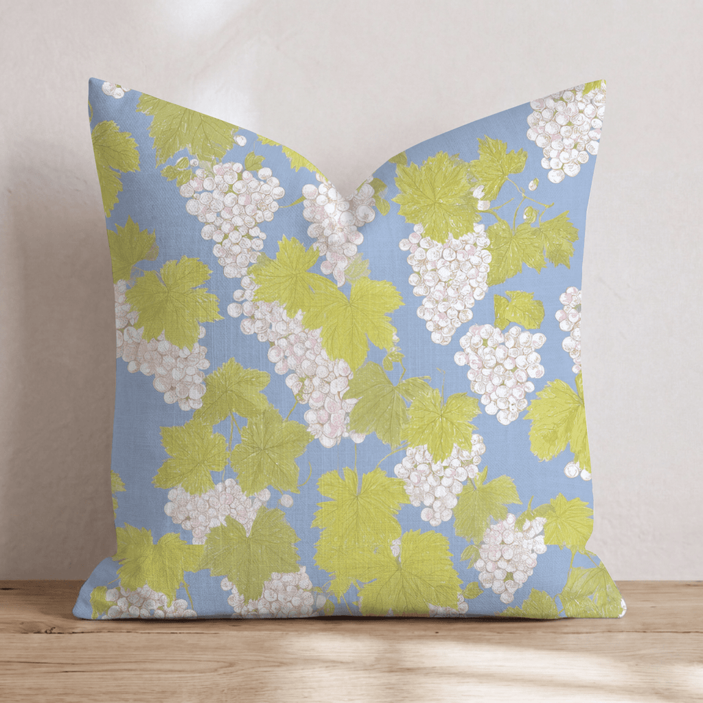 Grapevine Galore Throw Pillow - Hillcroft Home