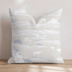 Grazing the Fields Throw Pillow - Hillcroft Home